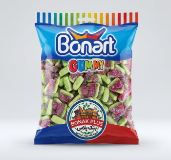 پاستیل ژله ای شکری بونارت مدل هندوانه وزن ۱ کیلوگرم (Bonart Gummy)